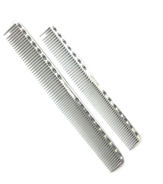 Interi strumenti per parrucchieri Pettine da taglio professionale per barbiere Pettine per taglio di capelli in titanio Y339 nel design lungo e corto 3 preferiti3381515