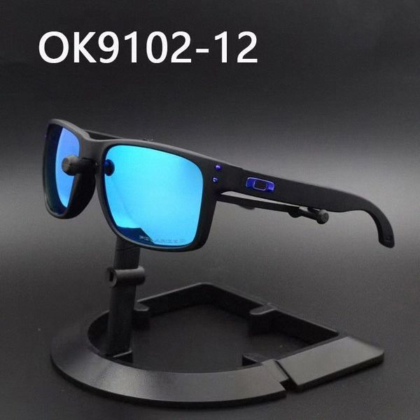 Sonnenbrille Designer-Brille 9102 Sonnenbrille Okley Männer Outdoor-Sport Frauen Polarisierte winddichte Sonnenbrille O9XB #