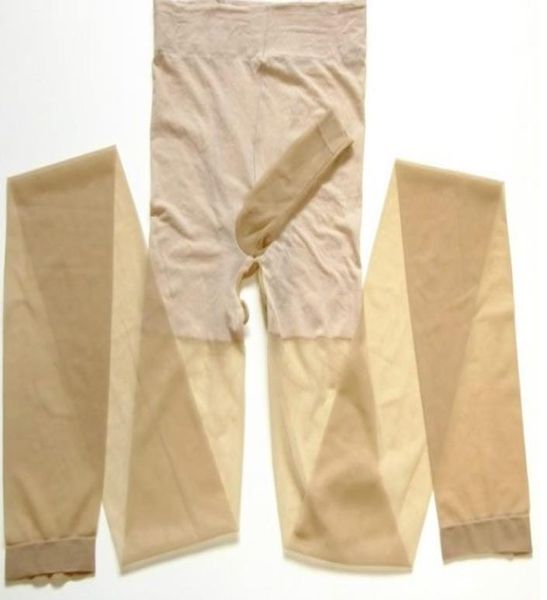 Sexy machos de meia -calça de lingerie meias de roupa de baixo meias preto e cor de carne com manga de pênis CROTH3953337