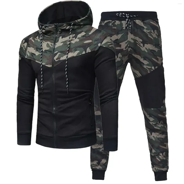 Erkeklerin Trailtsuits Erkekler Moda Tasarımı Ekleme Y2K Terzyolu Hoodie Jogging Pantolon Set Sıradan Sport Erkek Açık Mekan Tırmanış Sıcak Takım