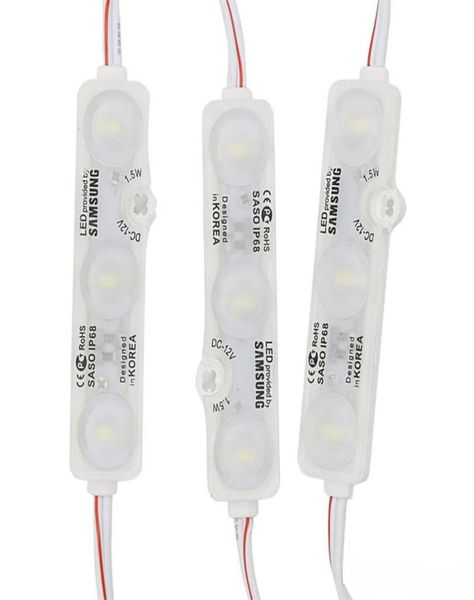 IP68 Samsung SMD 5630 LED-Modul, Licht, Werbelampe, 15 W, 3 LEDs, Schilder-Hintergrundbeleuchtung, wasserdicht, 12 V, weiß, SAMSUNG-Chip 6401844