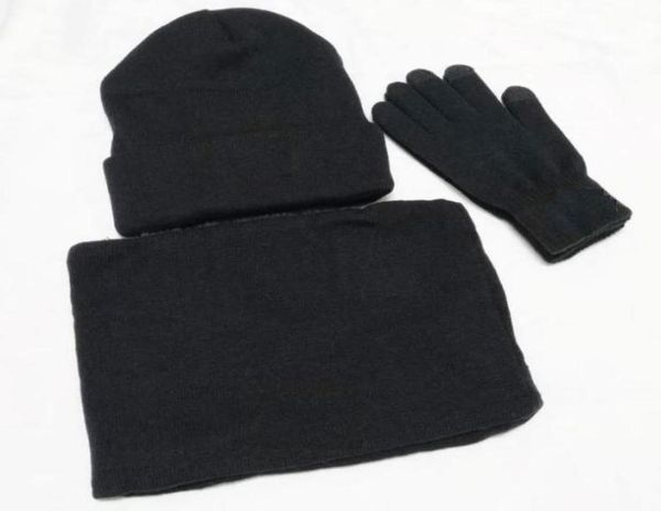 Novo designer chapéus cachecóis luvas conjuntos de moda cachecol luvas gorro acessórios de tempo frio conjuntos de presente de caxemira para homens mulheres039s5937983