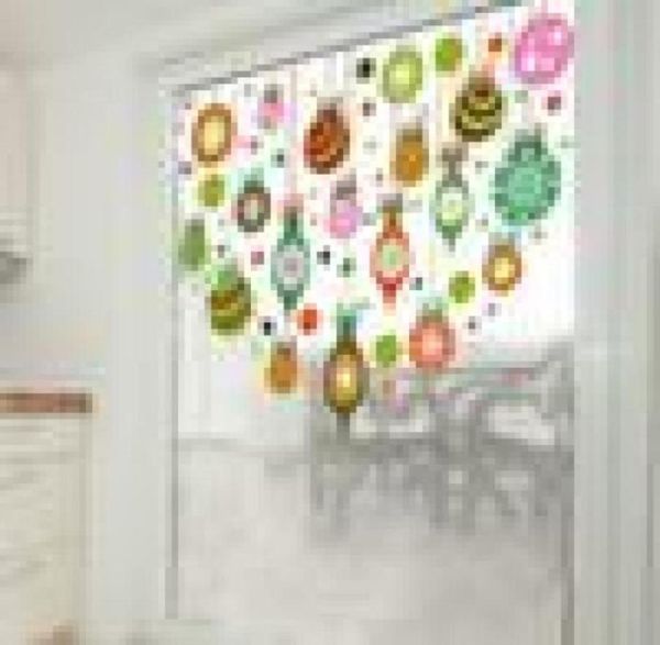 Feliz natal adesivos de parede colorido transparente filme vidro janela adesivo berçário decoração decalque crianças arte mural casa de2607749