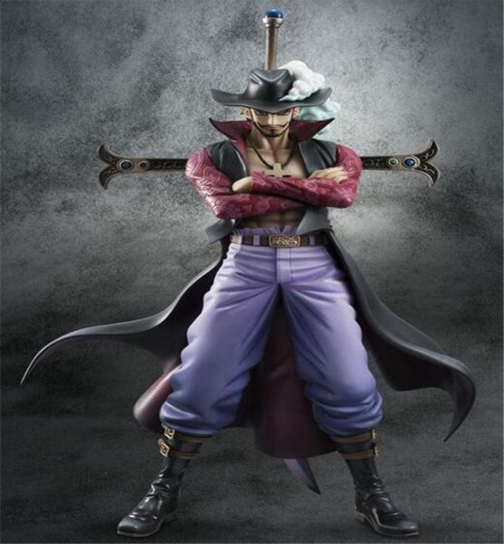 Gutes Geschenk One Piece Dracule Mihawk Actionfiguren PVC Anime Spielzeug Japanisches Anime Spielzeug für Animationsfans3464768