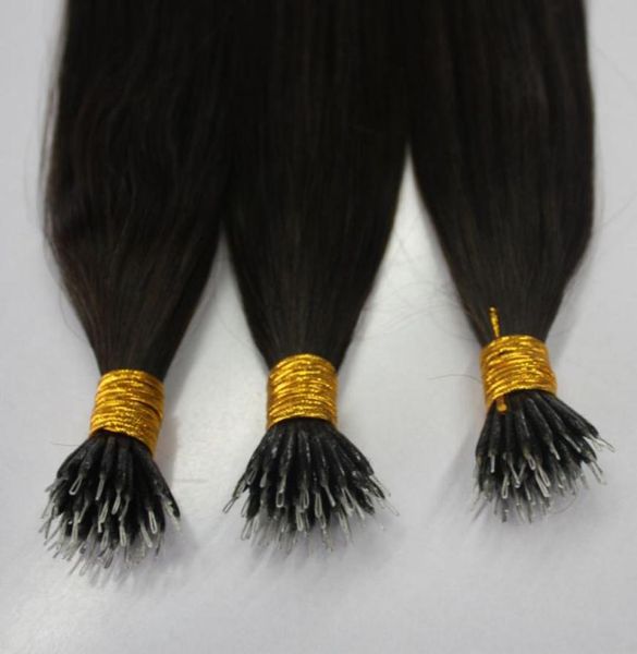 Двойные нарисованные бразильские нано-кольца для наращивания человеческих волос, цвет серый 33, 30, 12, 613, 60, 08 г, 1 г на прядь, 200 лет, лот 89671757144602