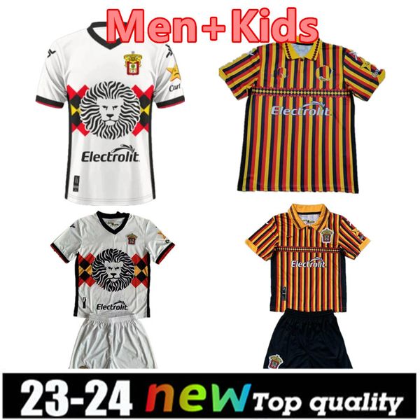 Xxxl xxxxl 23 24 Universidad de Guadalajara Fußballtrikots Leones Negros Männer Sets Kids Kit Fußballhemden 2023 2024 Home Away Kids Kit Uniformen Mexikanische Liga mx Löwe