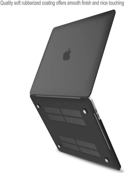Гладкий матовый жесткий чехол SoftTouch, совместимый с MacBook Pro 13 дюймов с CDROM Pro 15 с CDROM, модель A1286 A125242848