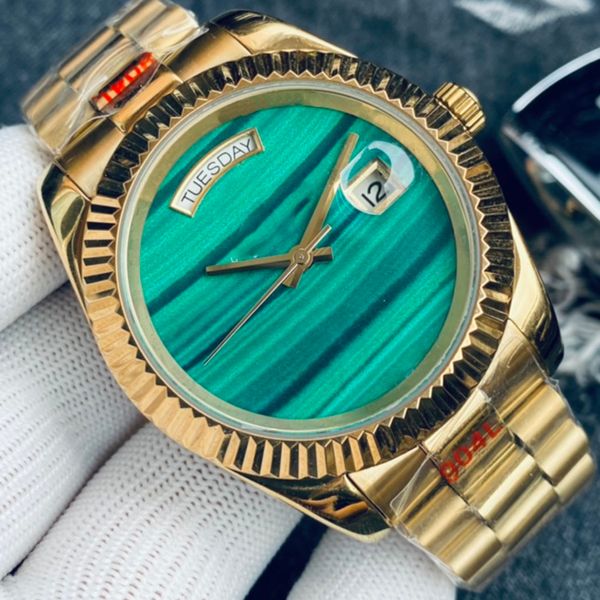 Orologio da uomo di lusso orologio automatico Orologio meccanico da 41 mm Datejust con doppio display Cassa in acciaio inossidabile 316 con superficie a specchio in cristallo ad alta resistenza