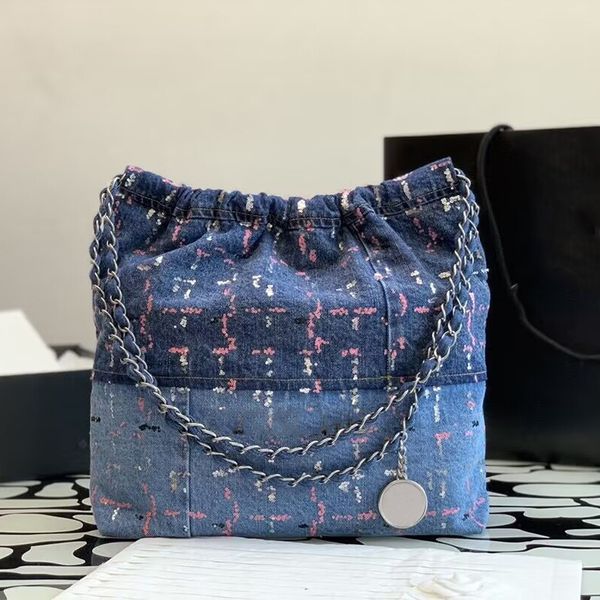 10A + Novo Top Couro Genuíno Bolsa Feminina Designer Luxo 22B Sacos de Compras Saco Balde Portátil Macio Clássico Marca de Moda Cópia Original Único Ombro Crossbody