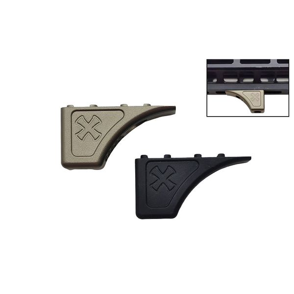 Acessórios táticos Foregrip NOVESKE REVERSÍVEL Handstop Sistema Mlok N4 Series Decoração