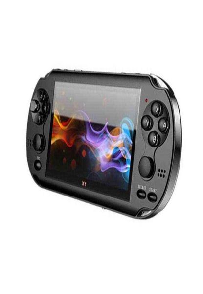 X1 43 Zoll Videospielkonsole 8 GB Speicher Handheld Retro Game Player Unterstützung TV-Ausgang mit MP3-Kamera für NESGBAGame H2204266287481