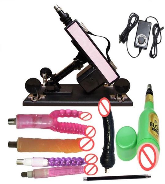 Máquina automática de brinquedos sexuais silenciosos, motor poderoso, cor rosa, para homem e mulher, máquina sexual, dildo, acessório 1831845