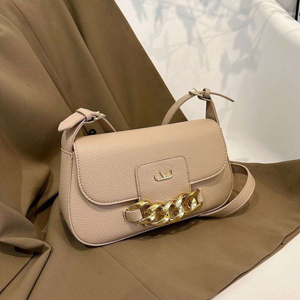 Stuff Sacks Hot Single Shoulder Bags Underarm 2024 Wome's Handbag New Fashion Chain Design Crossbody Bag