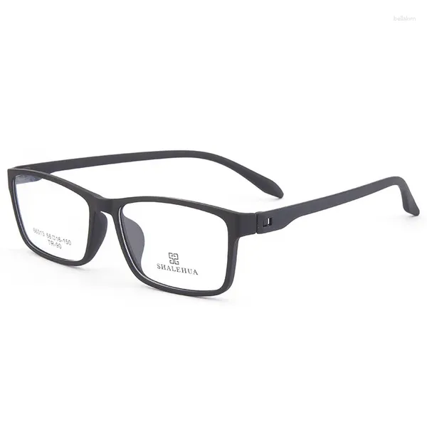 Montature per occhiali da sole 56mm Occhiali da vista quadrati full frame Ultra Clear TR per uomo e donna Prescrizione anti blu 66013