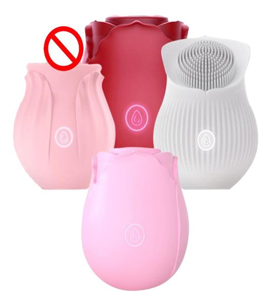 EPACK Rosa Rosso Rosa Bianco Succhiare vibratori Vibrazione Uova da salto Giocattoli del sesso femminile Consolatore telecomandato6786606