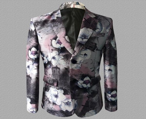 impressão blazer homens ternos projetos jaqueta mens trajes de palco cantores roupas dança estilo estrela vestido punk rock masculino homme tern5170979