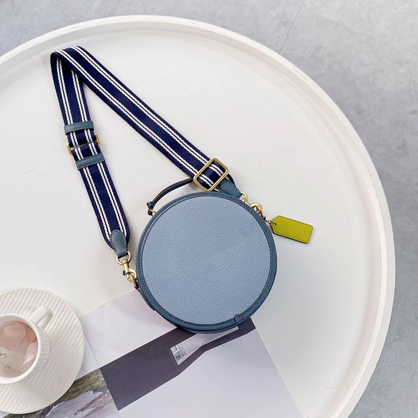 Mini Kia Circle Bags Designer -Taschen Luxus runde Kreuzkörper Frau Mode kreisförmige Brieftaschen Geldbeutel Buchstaben 5A Qualiy