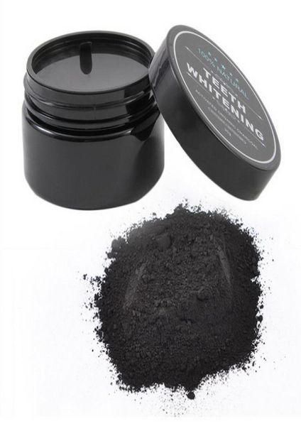 carbone sbiancante per denti scatola singola pulizia carbone organico attivato potente bella polvere nera sfusa 30g7786600