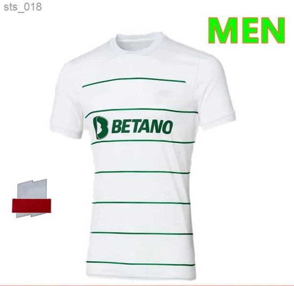 Camisas de futebol preto sporting CP camisas de futebol Jovane Vietto COATES ACUNA home away 2023 2024 camisa de futebol MenH243599