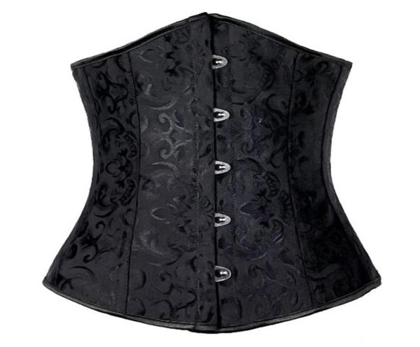 Corsetto sottoseno sexy da donna gotico Shaper per la vita Plus Size Corsetto corsetto nero bianco 81727197220