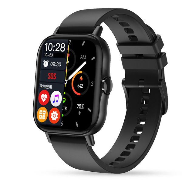 Yeni Bluetooth çağrısı kalp atış hızı mesajı Push Sports Saat Çok Fonksiyonlu Oyun Smartwatch