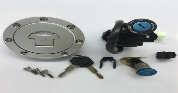 Interruptor de ignição para motocicleta, tampa de gás de combustível, conjunto de chave de bloqueio de assento para honda cbr600rr 20032006 cbr900954rr 20002003 cbr1000rr 200420078870061