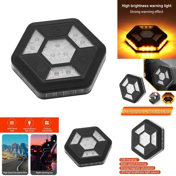 Neue Warnleuchten COB Dach Atmosphäre Lesen Magnetische Stamm Cob Nacht LED Licht Auto Suc M2q2