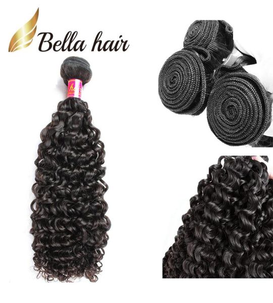 11a qualidade virgem cabelo encaracolado pacotes tecer não processado 100 extensões de cabelo humano onda corte de jovem doador natural black8703772