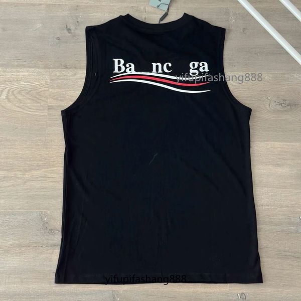 Man T -Shirt Grafik Tee Tasarımcı T -Shirt Kadın Tişörtlü Yelek Toptancı Yaz Lüks Grafik Baskı Pamuk Yuvarlak Boyun Erkekler Sandbeach Sleveless Tips Tees