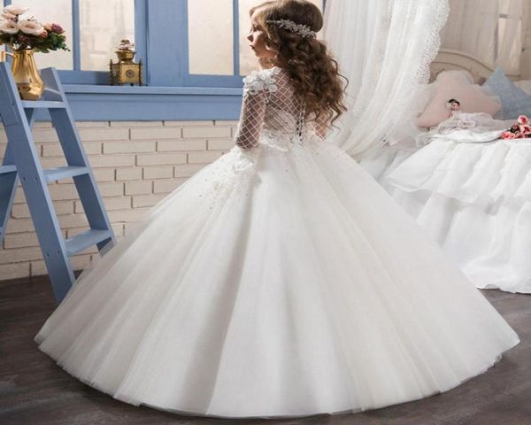 Vestido formal para crianças, princesa, primeira comunhão, vestidos para meninas, casamento, aniversário, 875206058