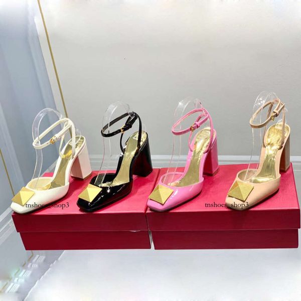 Designers de luxo sandálias vestido sapatos de couro genuíno moda salgueiro fivela decoração chunky salto alto festa de noite sandália feminina com caixa 11s