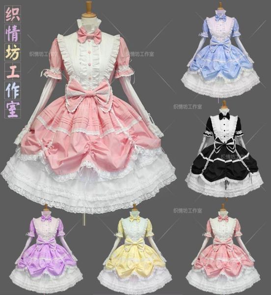 Cosplay Angel Love Princess Dress Lolita Style Dress Cake Abiti Sweet Cute Kawaii Maid Wear Cos per le donne Festival9409603