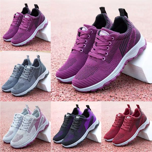 Esportes para casais femininos masculinos moda e versátil malha de corrida respirável sapatos casuais para caminhada 233