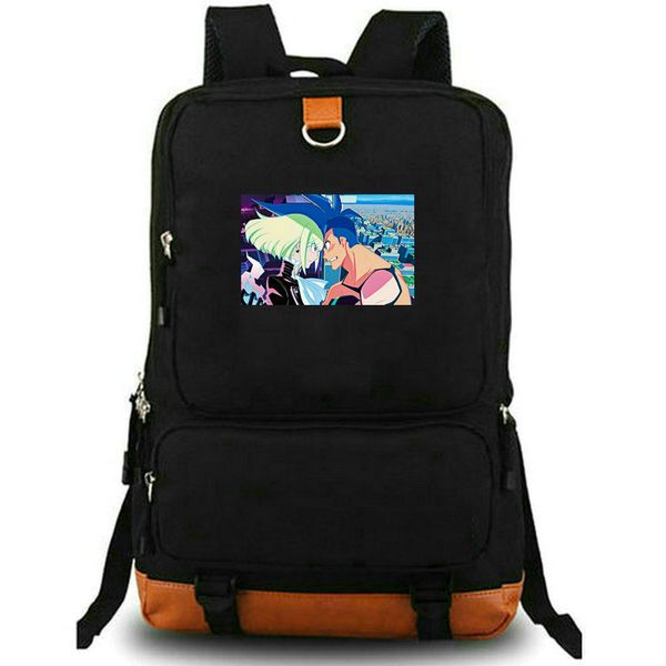 Promare Rucksack Gallant One Tagesrucksack Rio Anime Schultasche Cartoon Print Rucksack Freizeitschultasche Laptop Tagesrucksack