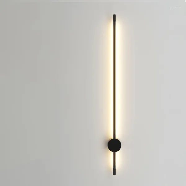 Настенный светильник длиной 120 см, алюминиевый линейный светодиодный светильник для внутреннего освещения