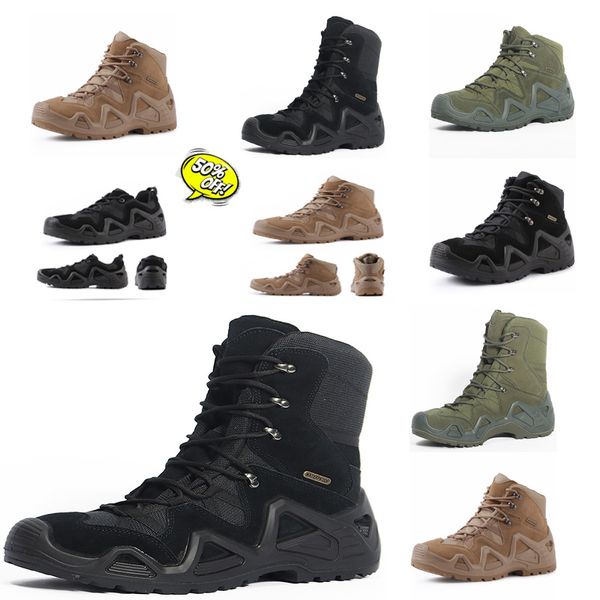 Botas masculinas novas botas táticas do exército botas de combate militar botas de caminhada ao ar livre botas de deserto de inverno botas motorcyzcle zapatos hombre gai