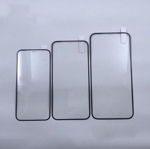 Edge Curve schwarze Abdeckung aus gehärtetem Glas für iPhone 13 546167 Vollkleber mit Papierverpackung 9325405