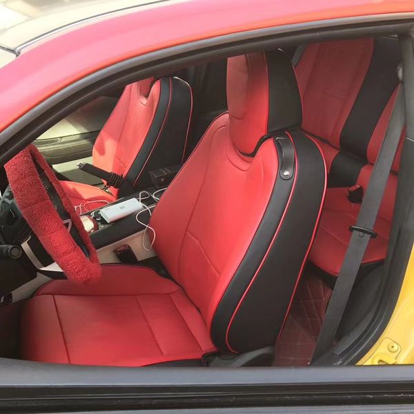 Misura personalizzata solo per 6a Camaro 2016-2018 Coprisedili per auto Set completo Copertura totale a 360 gradi Circondato Materiale durevole di qualità per Chevrolet Camaro