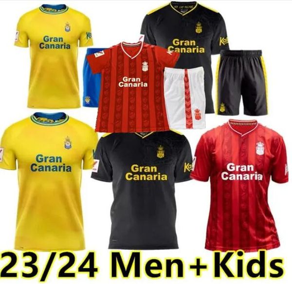 23 24 Las Palmas Trikot HERRERA SANDRO Vieira Jesus Mesa 2024 Herren Heim- und Auswärtstrikot Las Palmas Sports Union 3. Spiel Trikot Penarand Kinder-Fußballtrikotanzug