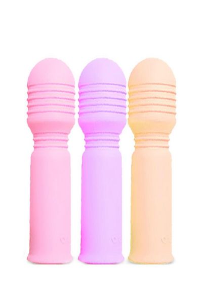 AV Parmak Vibratör Klitoral Stimülatör Gspot Orgazm Squirt Sihirli Değnek Masajı Kadınlar Seks Oyuncakları 3809367