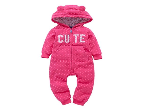 bebes Baby Junge Mädchen Strampler Kleidung Strampler Anzüge Kinder Overall Kleidung Herbst Winter Unisex Neugeborenes Kostüm 2020 Baumwolle LJ201026051740