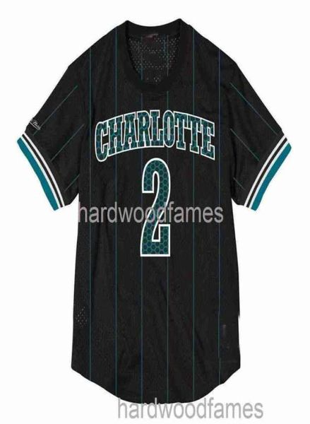 Costurado Personalizado Barato Mitchell Ness Malha Crewneck 1992 Larry Johnson Homens Mulheres Juventude Basquete Jerseys XS6XL Shirt7419539