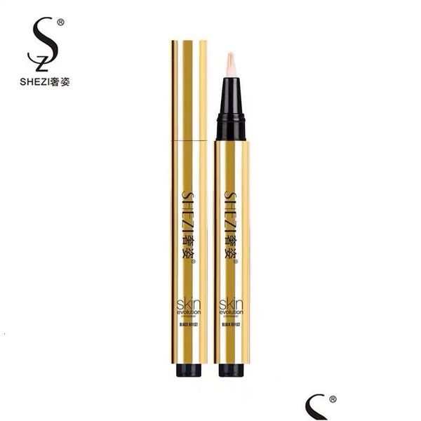 Correttore Shezi 3 5G Fondotinta liquido Occhio scuro Cerchio Penna Spot Acne Cura della pelle perfetta Trucco Cosmetici di bellezza 230801 Consegna a goccia Dhacg