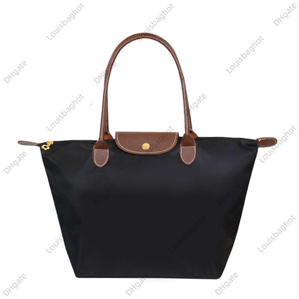 2024 Nylon Strandtasche Frauen Casual Umhängetaschen Wasserdichte Knödel Tasche Damen Tote Mama Taschen Große Kapazität Handtasche Einkaufstaschen 10A