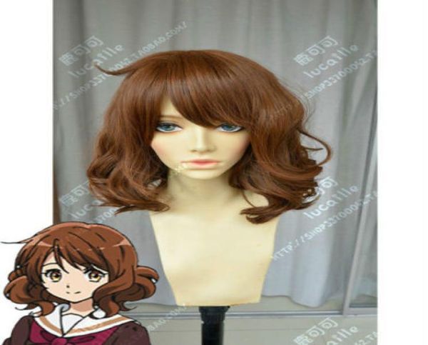Parrucca da festa cosplay con taglio di capelli medio Rinka Sounded Euphonium Oumae Kumiko Hair1273442