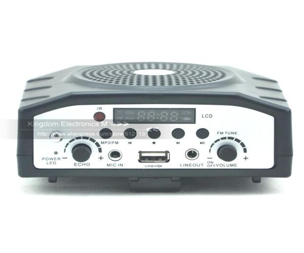Amplificatore vocale portatile Altoparlante Lettore MP3 FM 5 anni di garanzia per l'insegnamento dell'altoparlante Guida turistica Palestra Ginnastica9619812