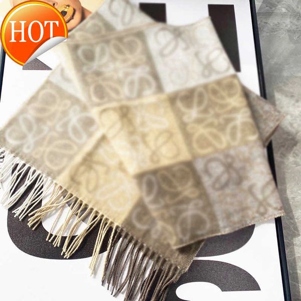Sciarpe Sciarpa in lana stile coreano double face autunno e inverno Stile classico Versatile pannello in cashmere caldo
