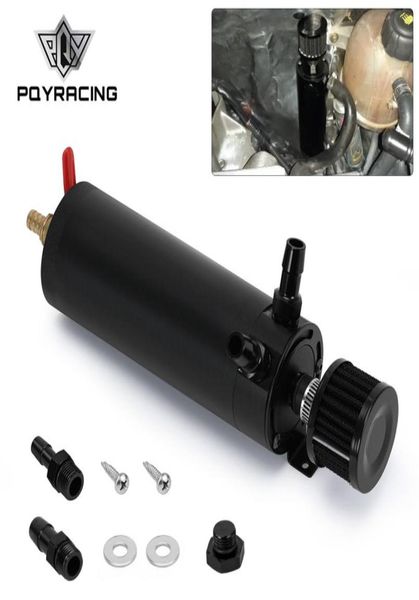 Serbatoio universale in alluminio billet sconcertato a 2 porte con filtro di sfiato Mini separatore olio motore 38quot NPT PQYTK949532793