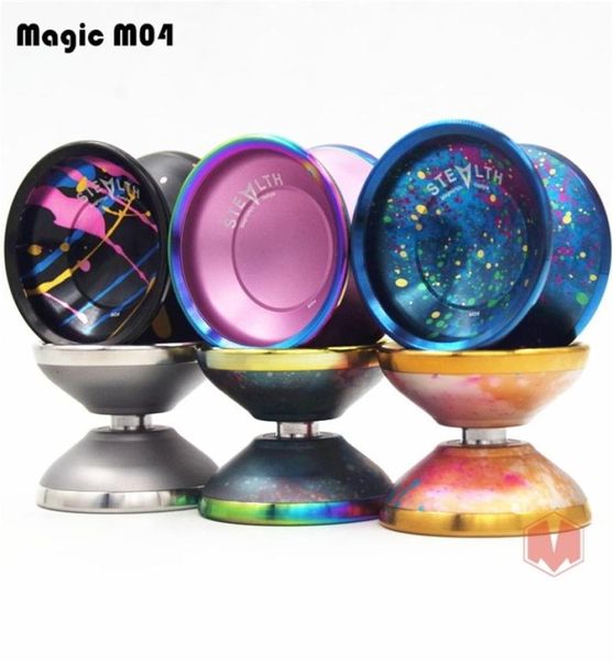 Chegar MAGICYOYO STEALTH YOYO Mágico M04 metal Profissional yoyo Competição atlética Diabolo SH1909139263846