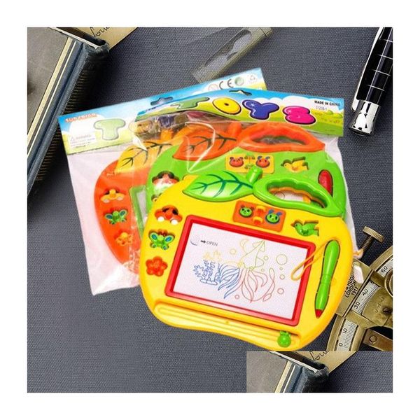 Zeichnung Malerei Lieferungen Tablette Dessin Aquarell Farbe Set Magnetische Ding Board Colorf Spielzeug Iti Spielzeug Für Baby Apprendre A Dessine Dhadc